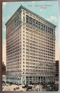 Vintage Postcard 1915 The Insurance Exchange Building, Chicago, Illinois (IL)