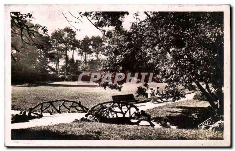 Postcard Old Luc sur Mer Park of & # City 39hotel