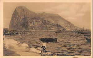 Gibralter Nordeutscher Lloyd Bremen Real Photo Antique Postcard (J34908)