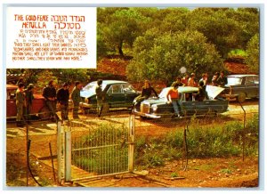 c1960's The Good Fence Metulla Kfarkela Lebanon Vintage Unposted Postcard