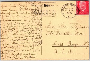 RPPC Germany Plauen Carolastrabe