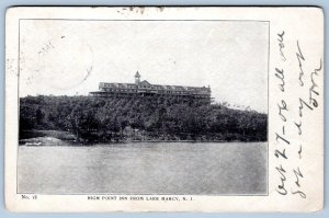 Pre-1907 HIGH POINT INN FROM LAKE MARCY NEW JERSEY NJ ANTIQUE POSTCARD