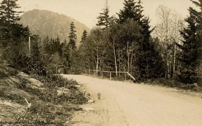 ME - Acadia. Beehive from Ocean Drive     *RPPC