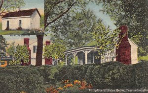 Birthplace Of Helen Keller Tuscumbia AL USA Postcard