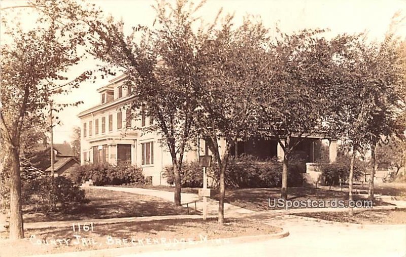 County Jail in Breckenridge, Minnesota