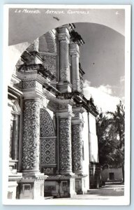 RPPC MERCED Antigua GUATEMALA Postcard