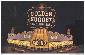 The Million Dollar Golden Nugget Gambling Hall, Saloon and Restaurant, Las Ve...