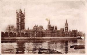 BR94087 houses of parliament from the thames london real photo   uk