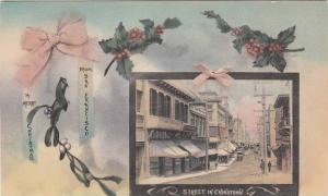 LP29  San Francisco, California, CA, postcard, Merry 