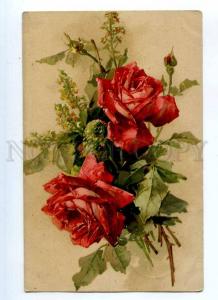 245231 BOUQUET Flowers ROSES By C. KLEIN vintage WHB PC