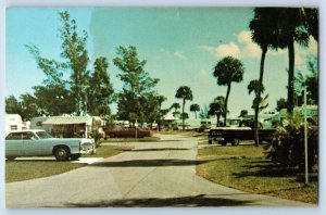 1960 Jensen Beach Florida FL Postcard Holiday Out St Lucie Condominium Travel