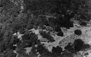 Camp Rincon San Gabriel Canyon California Birds Eye View Real Photo PC AA74444