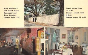Biloxi Mississippi Mary Mahoney's Old French House Restaurant Postcard AA57299
