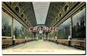 Old Postcard Versailles Chateau Gallery of Battles