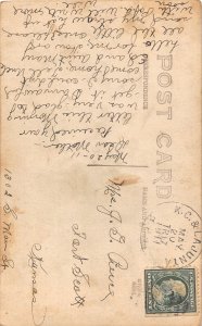 H60/ Interesting RPPC Postcard c1910 Lemons Men Smoking Cigars 71