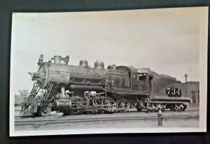 Mint Vintage Southern Railroad C E Gregory St Louis #734 Real Photo Postcard