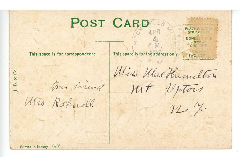 Greeting - Easter, Cross     