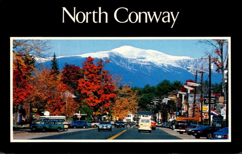 New Hampshire North Conway Main Street