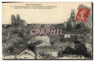 Old Postcard Toul Picturesque general view taken from the terrace of the Civi...