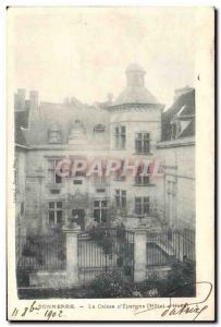 Old Postcard Thunder Bank Caisse d & # 39Epargne Hotel d & # 39Uzes