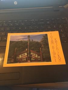 Vtg Postcard: Ketchikan Alaska- Totem Bight