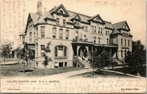 Vtg Grand Rapids MI U.B.A. Hospital Union Benevolent Association 1905 Postcard