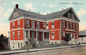 Lynchburg Virginia Piedmont College Vintage Postcard AA111560