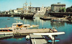 Canada Inner Harbour Victoria British Columbia Vintage Postcard 07.53