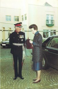 Postcard Royalty basingstoke princess lord lieutenant hampshire UK