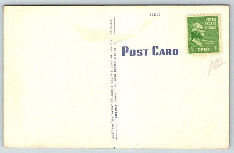 Dowd Memorial Chapel  Boys Town  Nebraska  Postcard