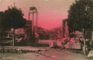 italy, ROMA ROME, Foro Romano, La Regia (1910s) Postcard