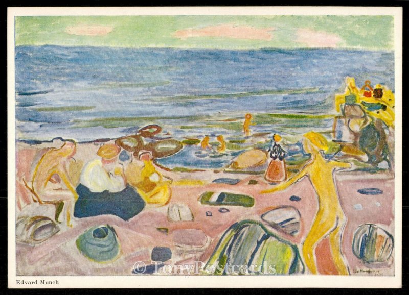 EDVARD MUNCH - ON THE BEACH