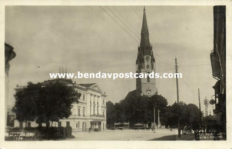 slovakia, Spišská Nová Ves, Roman-Catholic Church (1930s) RPPC