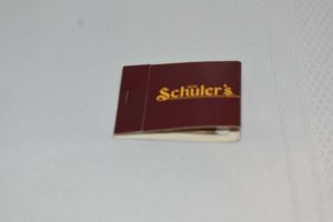 Win Schuler's Michigan 20 Strike Matchbook