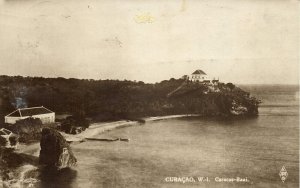 curacao, W.I., Caracas-baai (1920s) Photo Wisatco RPPC Postcard (3)
