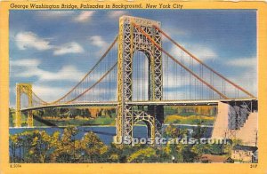 George Washington Bridge, New York NY  