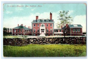 St. Luke's Hospital New Bedford Massachusetts MA Postcard (GG10)