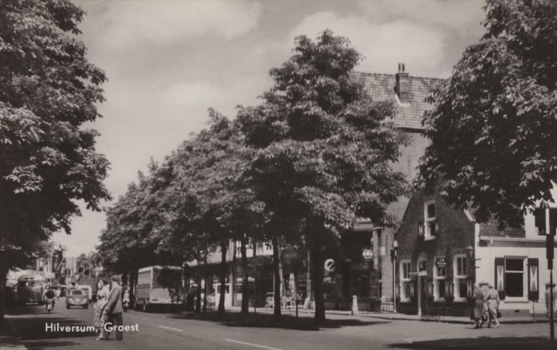 Hilversum Groest Bicycle Transport Holland Real Photo Postcard