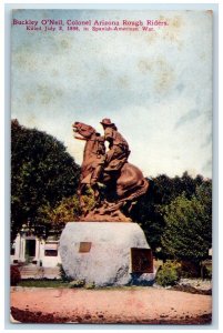 c1950's Buckley O'Neil Colonel Arizona Rough Riders Killed 1898 War AZ Postcard