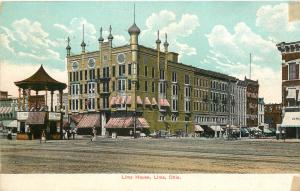 Vintage Postcard Lima House Lima Ohio