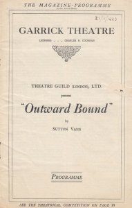 Outward Bound Life After Death Mystery Theatre Programme