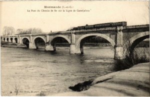 CPA MARMANDE Le Pont du Chemin Lot et Garonne (100654)