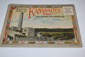 Souvenir Folder of Kansas City Missouri Postcard Max Bernstein