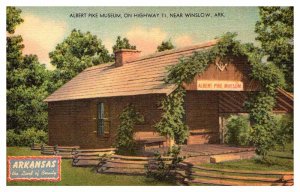 Postcard MUSEUM SCENE Winslow Arkansas AR AP1888