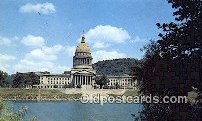 Charleston, West Virginia, WV State Capital USA Unused 