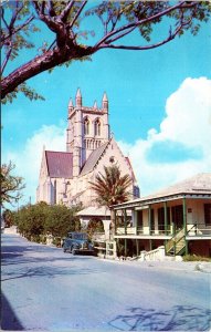 Bermuda Cathedral Church England Holy Trinity Postcard UNP VTG Koppel Unused 