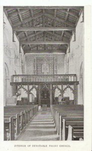 Bedfordshire Postcard - Interior of Dunstable Priory Church - Ref 16596A