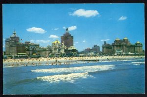 New Jersey ATLANTIC CITY Worlds Famous Skyline Chrome