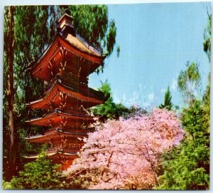 M-54671 The Pagoda Japanese Tea Garden San Francisco California