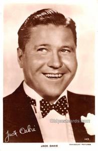 Jack Oakie Movie Star Actor Actress Film Star Unused 